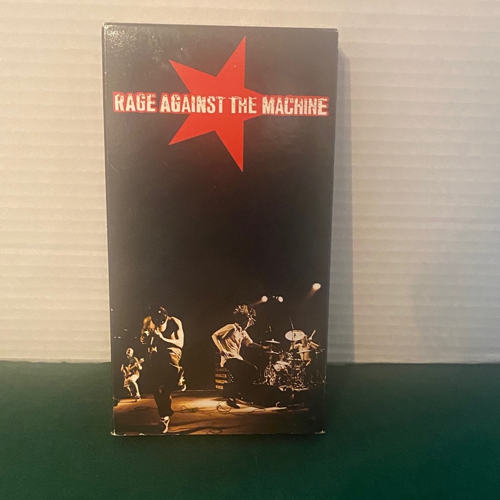 Vintage Rage Against the Machine Concert VHS